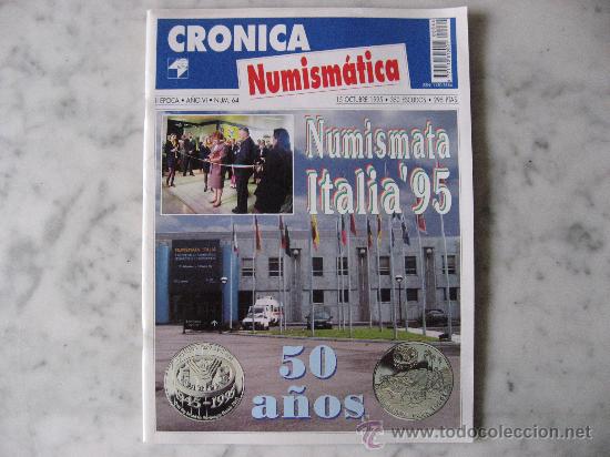 Material numism&aacute;tico: CRONICA NUMISMATICA, N&ordm; 64 OCTUBRE DE 1995-COMO NUEVA. - Foto 1