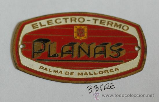 Material numism&aacute;tico: PLACA METAL - Foto 1
