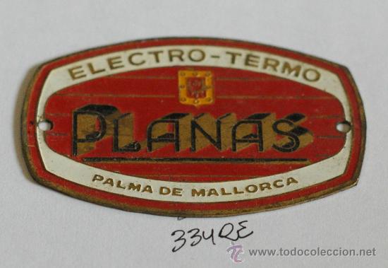 Material numism&aacute;tico: PLACA METAL - Foto 1