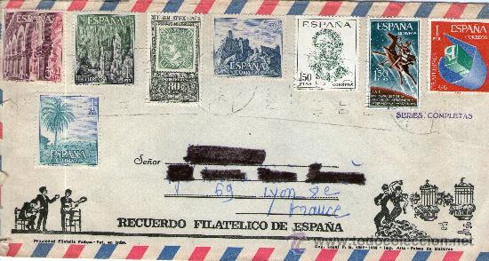 Material numism&aacute;tico: sobre, recuerdo filatelico de espa&ntilde;a - Foto 1