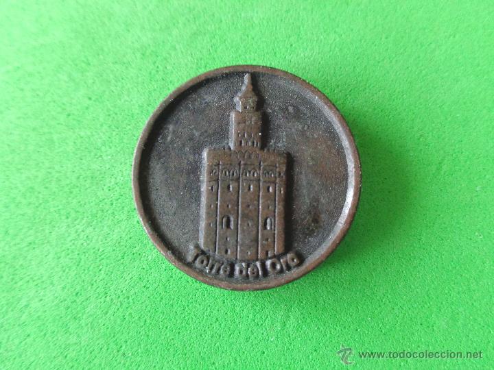Material numism&aacute;tico: MONEDA MONUMENTOS DE SEVILLA - TORRE DEL ORO, PERI&Oacute;DICO ABC. - Foto 1