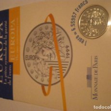 Material numismático: MONNAIE DE PARIS MONEDA CONMEMORATIVA DE EURO EN FRANCIA NUEVA.