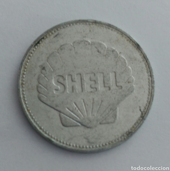 Material numism&aacute;tico: FICHA TOKEN DE LA SHELL ETIENNE JOSEP MONTGOLFIER - Foto 1