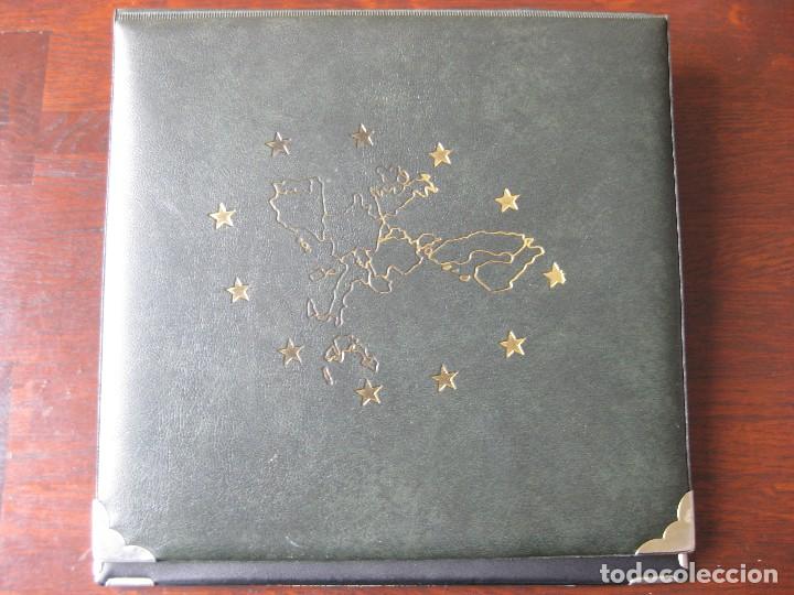 Material numism&aacute;tico: &Aacute;lbum con estuche para monedas - Foto 4