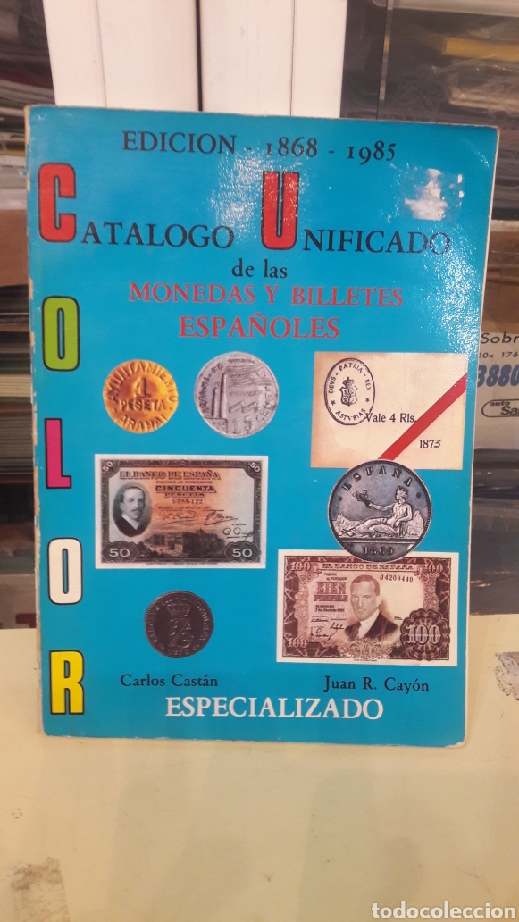 Material numism&aacute;tico: Catslogo monedas y billetes 1868_1985 NUMISM&Aacute;TICA COLISEVM - Foto 1
