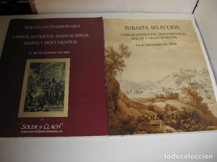 Material numism&aacute;tico: CATALOGO SOLER Y LLACH - Foto 1