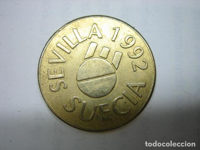 Material numism&aacute;tico: Moneda Expo 92 - Foto 1