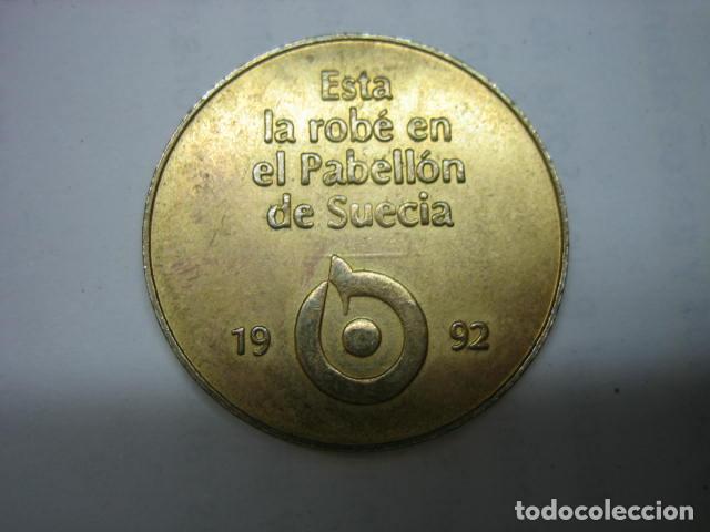 Material numism&aacute;tico: Moneda Expo 92 - Foto 2