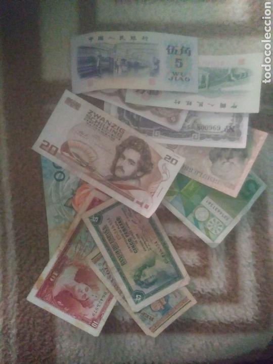 Material numism&aacute;tico: Lote billetes antiguos variados - Foto 1