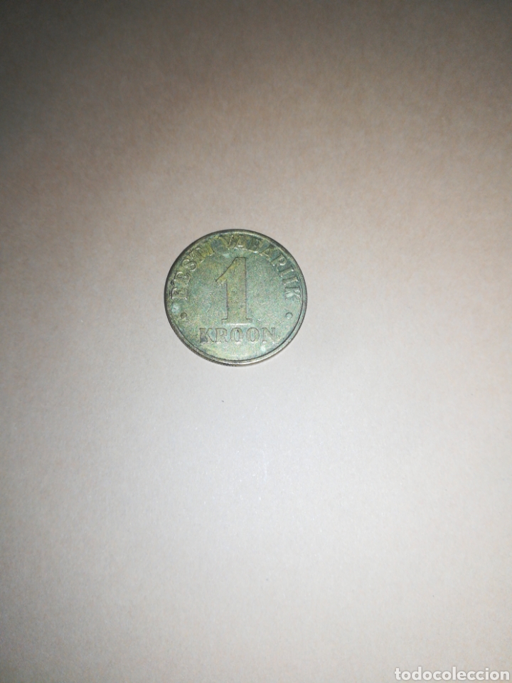 Material numism&aacute;tico: 1 Kroon a&ntilde;o 2000 - Foto 1