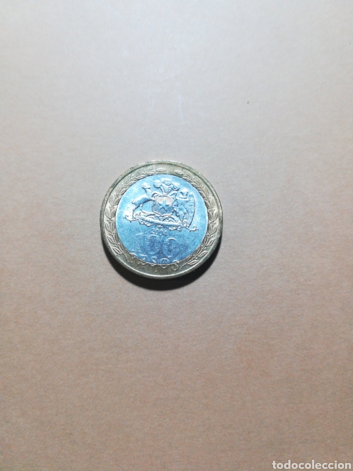 Material numism&aacute;tico: 100 pesos 2004 Republica de chile. - Foto 1