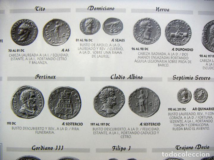 Material numism&aacute;tico: CARTEL POSTER Moneda imperial romana - Foto 2