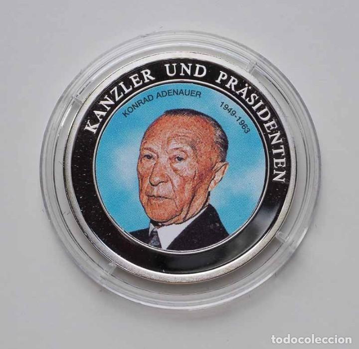 Material numism&aacute;tico: Medalha  &ldquo;Konrad Adenauer&rdquo; - Foto 1