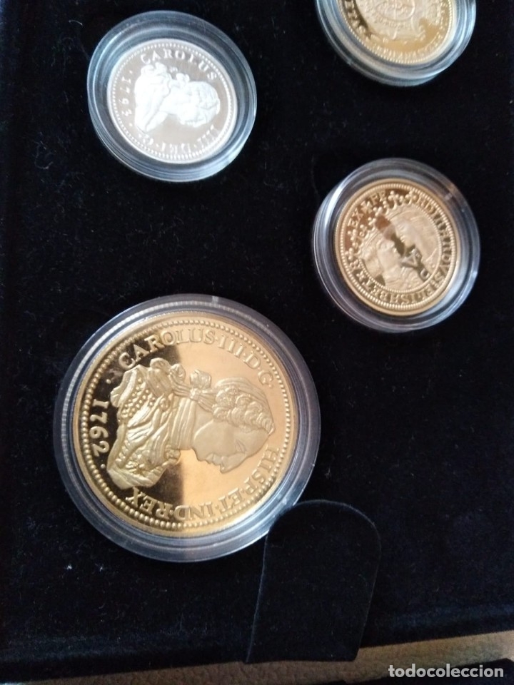 Material numism&aacute;tico: Colecci&oacute;n de monedas de plata 999 - Foto 3