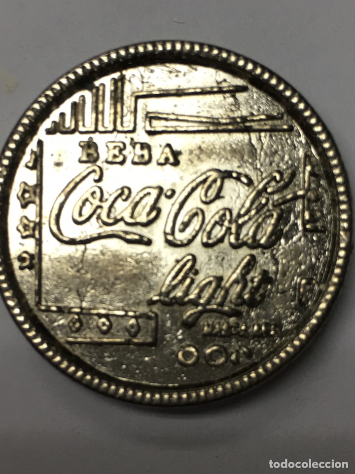 Material numism&aacute;tico: Moneda COCA COLA LIGHT - Foto 2