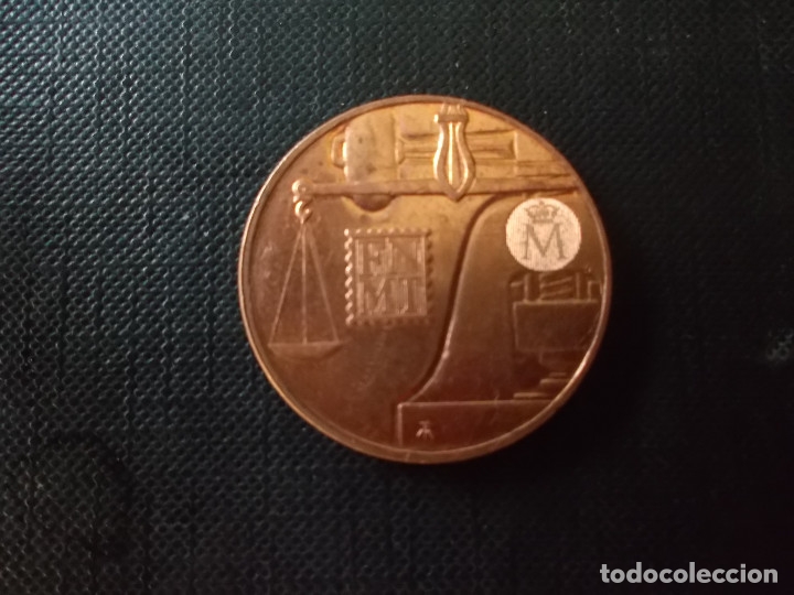 Material numism&aacute;tico: ceca de Madrid banco de Espa&ntilde;a cobre - Foto 4