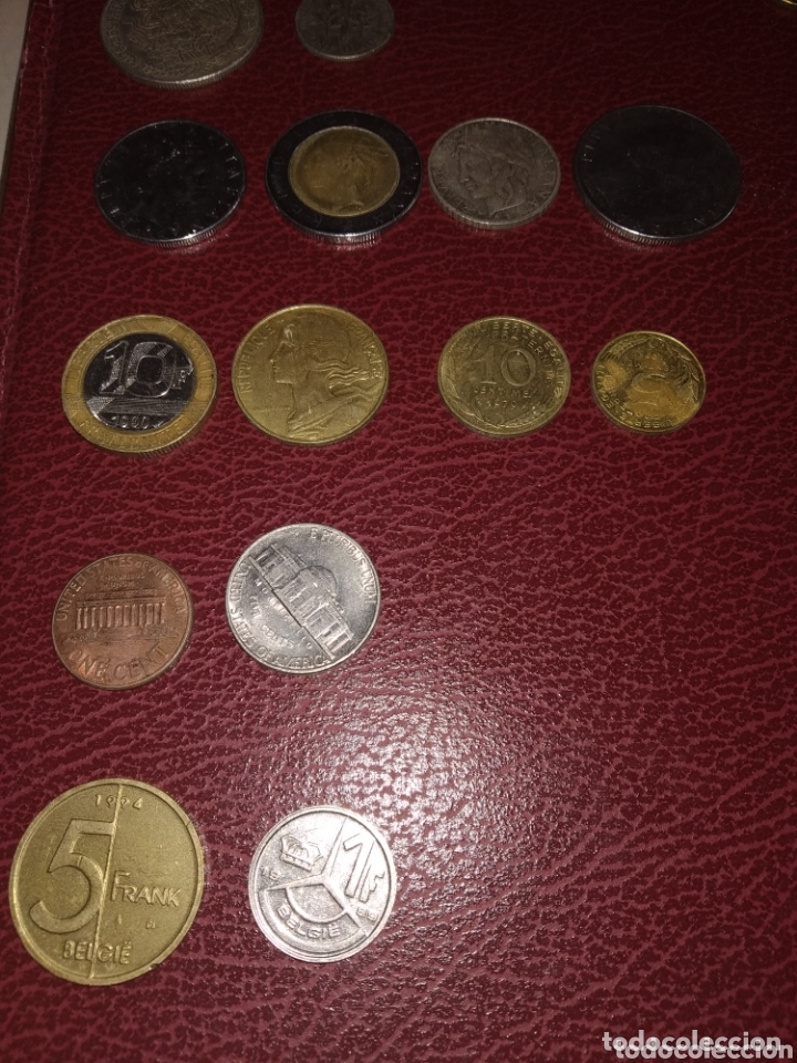 Material numism&aacute;tico: LOTE MONEDAS EXTRANJERAS - Foto 2