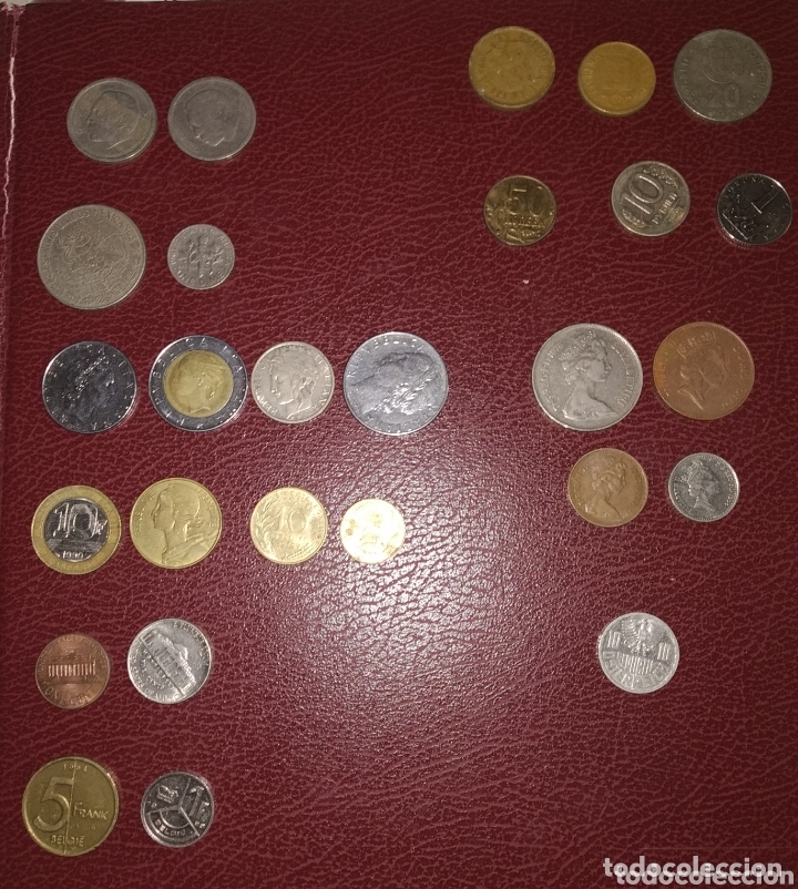 Material numism&aacute;tico: LOTE MONEDAS EXTRANJERAS - Foto 1
