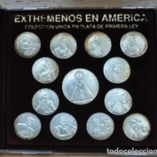 Material numismático: COLECCIÓN 13 MONEDAS PLATA 1ª LEY EXTREMEÑOS EN AMÉRICA. COLECCIÓN COMPLETA. Lote 173848169