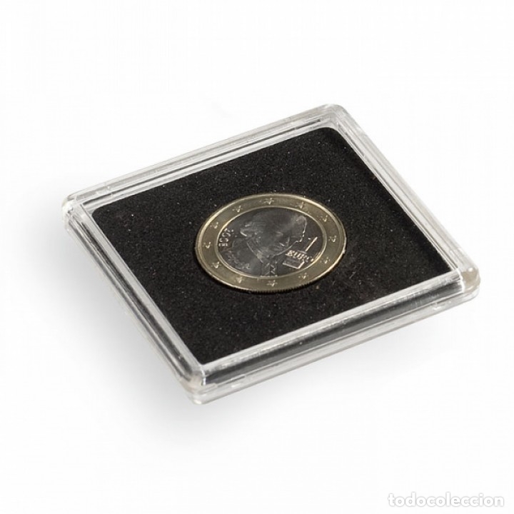 Material numism&aacute;tico: C&aacute;psulas QUADRUM de 50x50mm.Di&aacute;metro a elegir - Foto 2