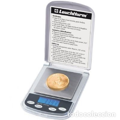 Material numism&aacute;tico: B&aacute;scula digital DW1 para monedas, 001 a 100 grms.Modelo LIBRA MINI.. - Foto 1