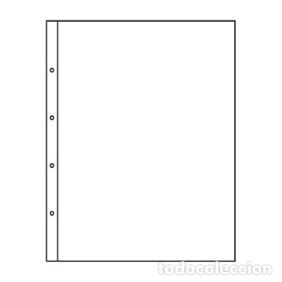 Material numism&aacute;tico: 50 Separadores pl&aacute;stico BLANCO 21x23cm - Foto 1