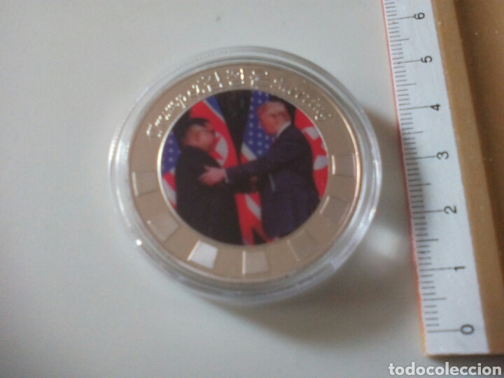 Material numism&aacute;tico: MONEDA PLATA DONALD TRUMP - Foto 1