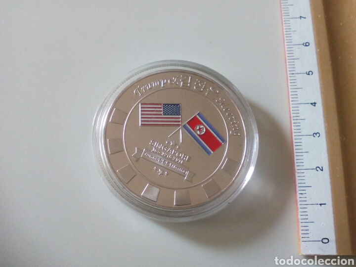 Material numism&aacute;tico: MONEDA PLATA TRUMP - Foto 2