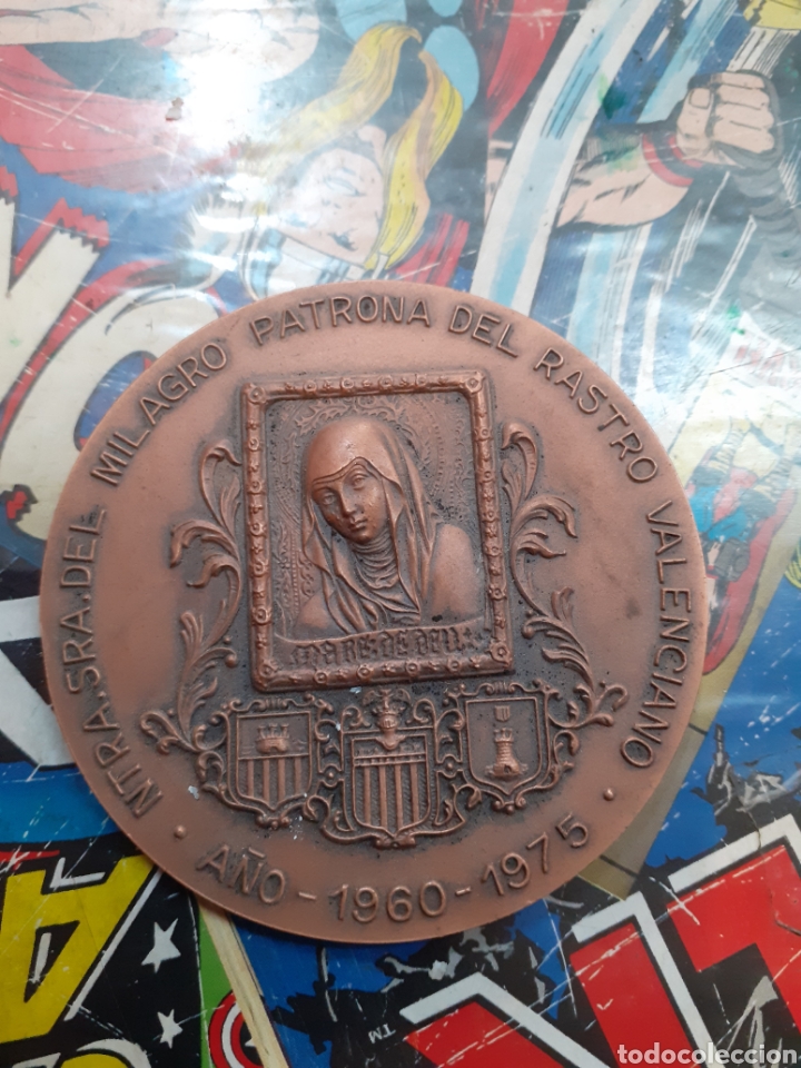 Material numism&aacute;tico: Medalla conmemorativa,rastro de valencia - Foto 1