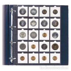 Material numismático: 50 HOJAS FOLIO 27X33CM.PARA 20 CARTONES