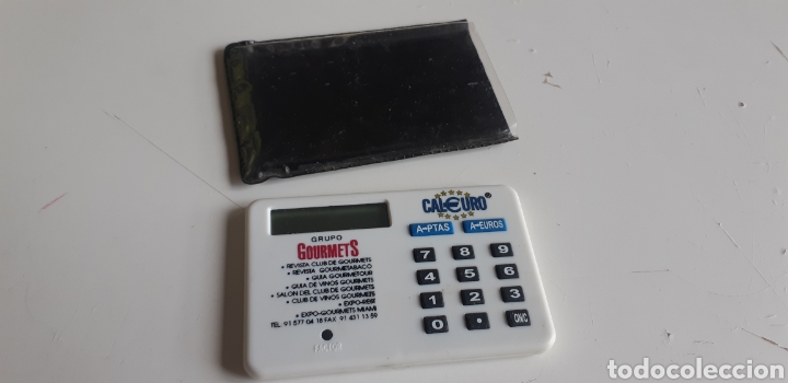 Material numism&aacute;tico: (Sevilla) Calculadora Conversor Euro. GOURMETS - Foto 1