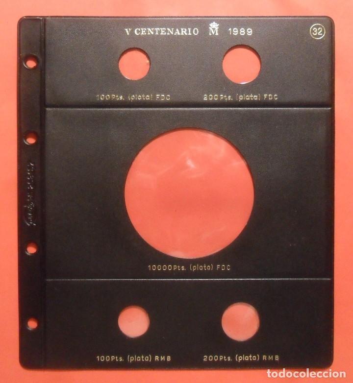 Material numism&aacute;tico: HOJA PARDO CON CLARABOYA - V CENTENARIO - A&Ntilde;O 1989 - N&ordm; 32 - Foto 1