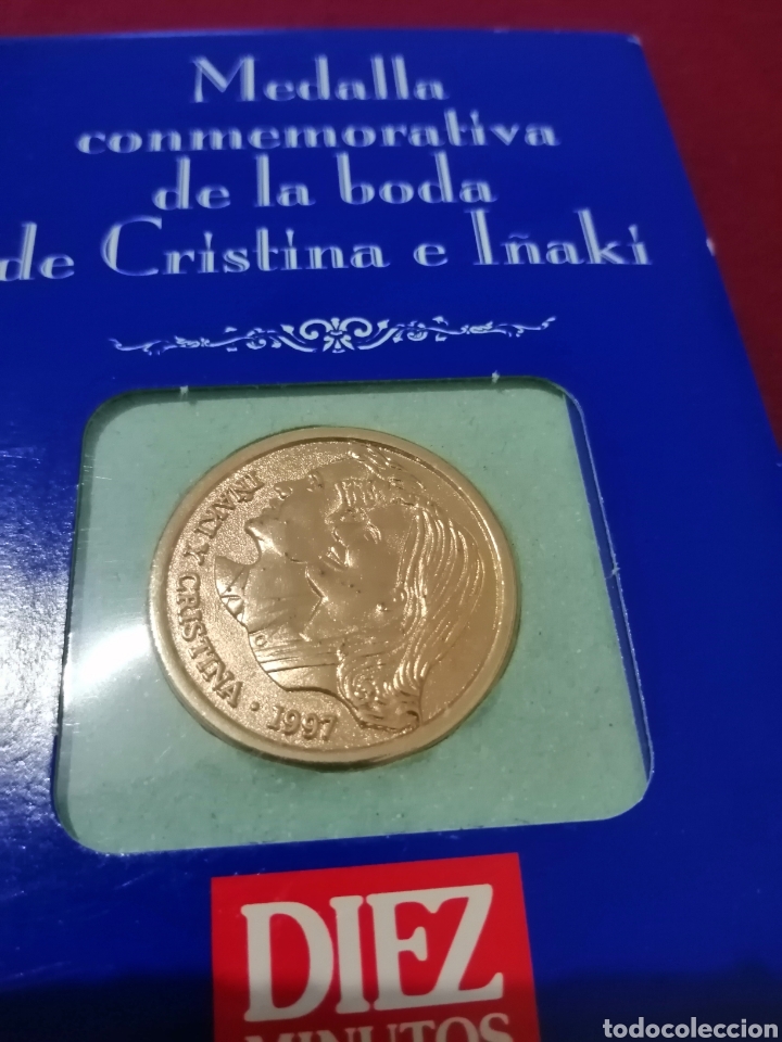Material numism&aacute;tico: MONEDA CONMEMORATIVA BODA I&Ntilde;AKI Y ELENA - Foto 3