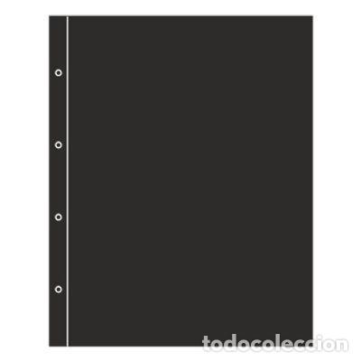 Material numism&aacute;tico: 50 Separadores pl&aacute;stico NEGRO 27x33 cm - Foto 1