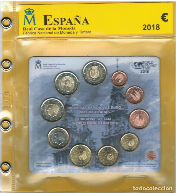 Material numism&aacute;tico: 10 HOJAS CON PUNTO PARA BLISTER - Foto 1
