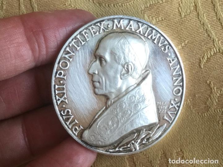 Material numism&aacute;tico: MONEDA DE PLATA PAPA - Foto 3