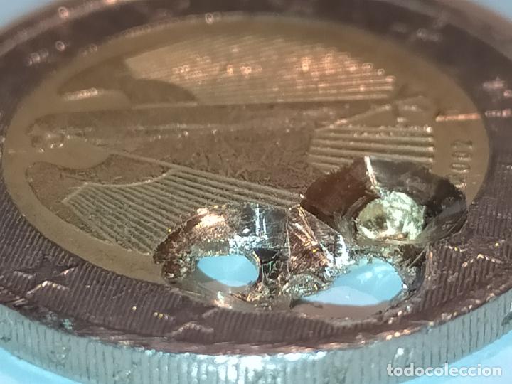 Material numism&aacute;tico: Moneda de 2 &euro; ver fotos deteriorada - Foto 10