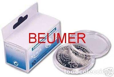Material numism&aacute;tico: 100 CAPSULAS .Di&aacute;metros a elegir. Desde 14mm.Hasta 41mm - Foto 1
