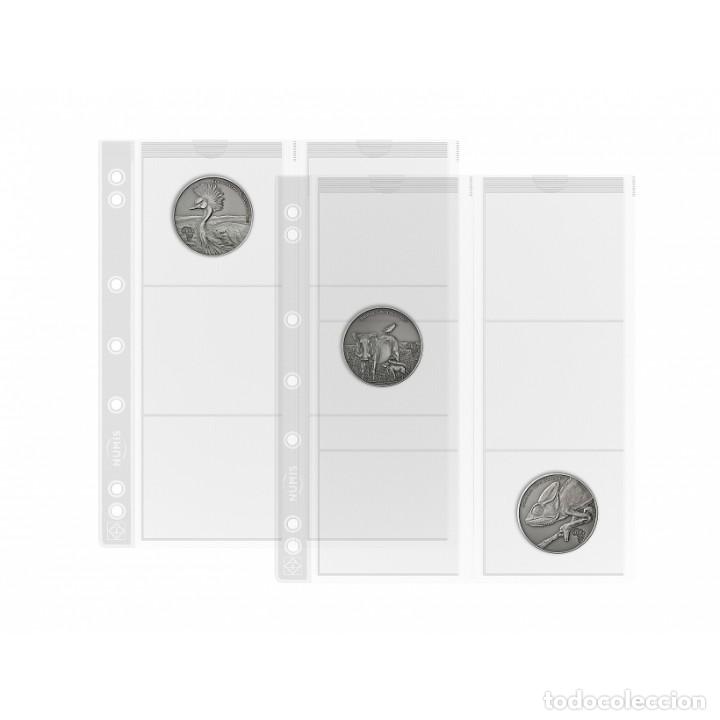 Material numism&aacute;tico: HOJAS PARA MONEDAS NUMIS, DE 6 DIVISIONES DE 55 MM &Oslash; - Foto 2