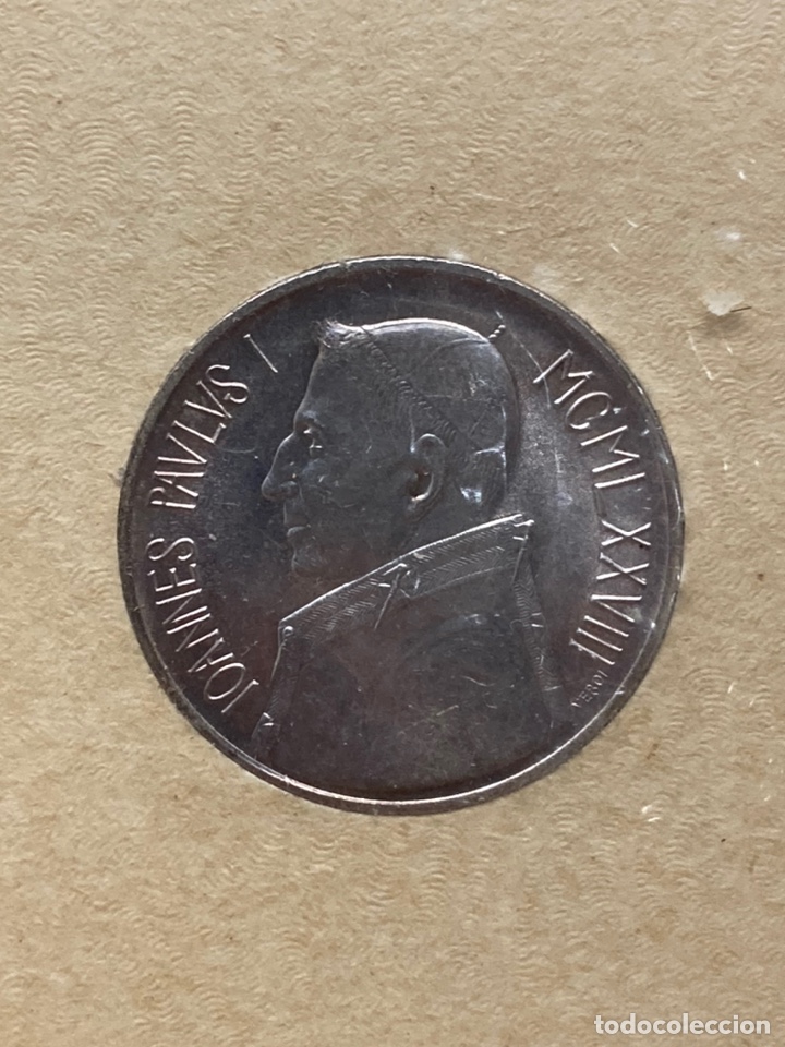 Material numism&aacute;tico: Moneda de plata Vaticano L1000 Paulus I - Foto 1
