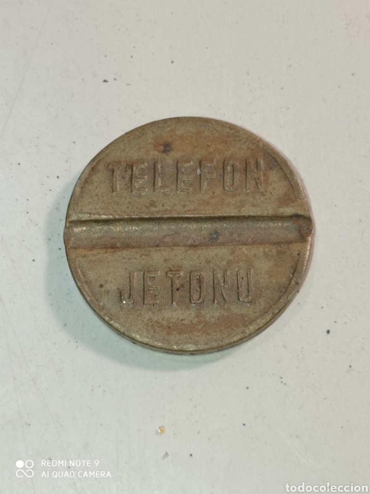 Material numism&aacute;tico: Moneda de telefon&iacute;a de Bulgaria. PTT, JETONU - Foto 1