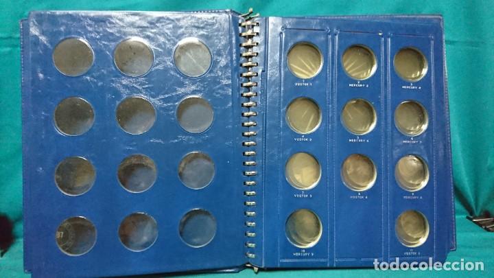 Material numism&aacute;tico: &Aacute;LBUM VAC&Iacute;O PARA MONEDAS LA CONQUISTA DEL ESPACIO, NUMISART - Foto 5