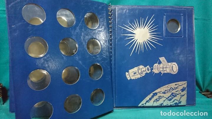 Material numism&aacute;tico: &Aacute;LBUM VAC&Iacute;O PARA MONEDAS LA CONQUISTA DEL ESPACIO, NUMISART - Foto 10