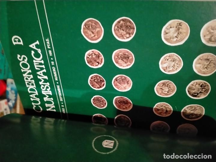 Material numism&aacute;tico: CUADERNOS DE NUMISMATICA.NUMINTER S.A. MADRID A&Ntilde;OS 1978-1980 - Foto 2