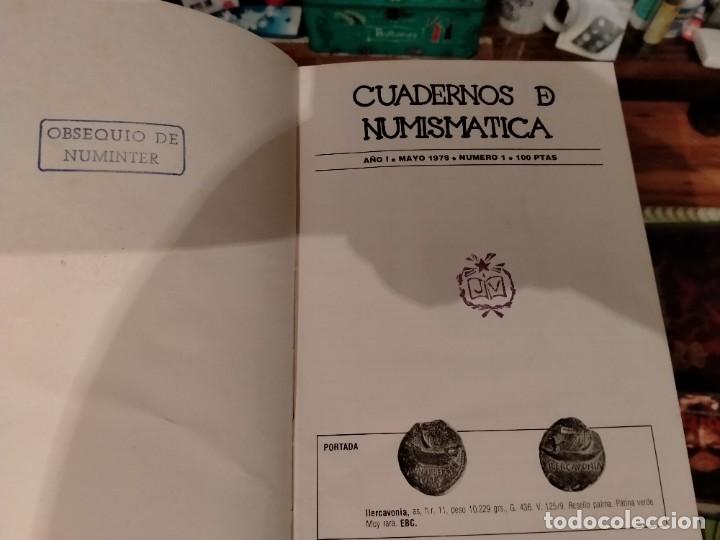 Material numism&aacute;tico: CUADERNOS DE NUMISMATICA.NUMINTER S.A. MADRID A&Ntilde;OS 1978-1980 - Foto 7