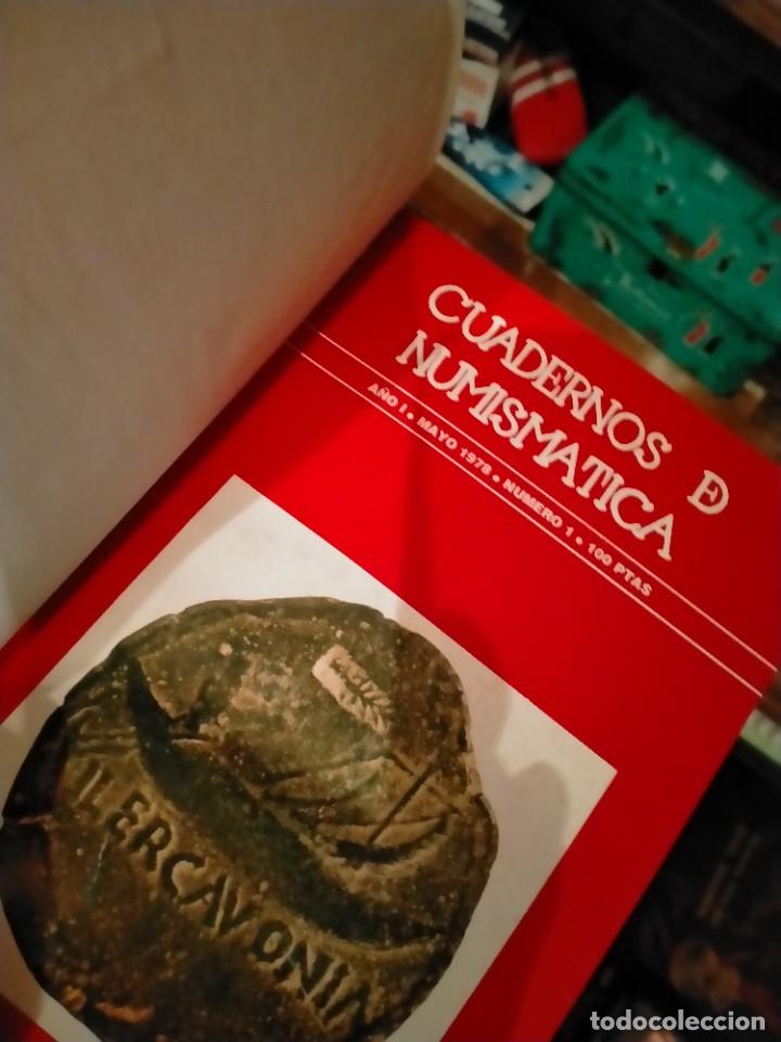Material numism&aacute;tico: CUADERNOS DE NUMISMATICA.NUMINTER S.A. MADRID A&Ntilde;OS 1978-1980 - Foto 1