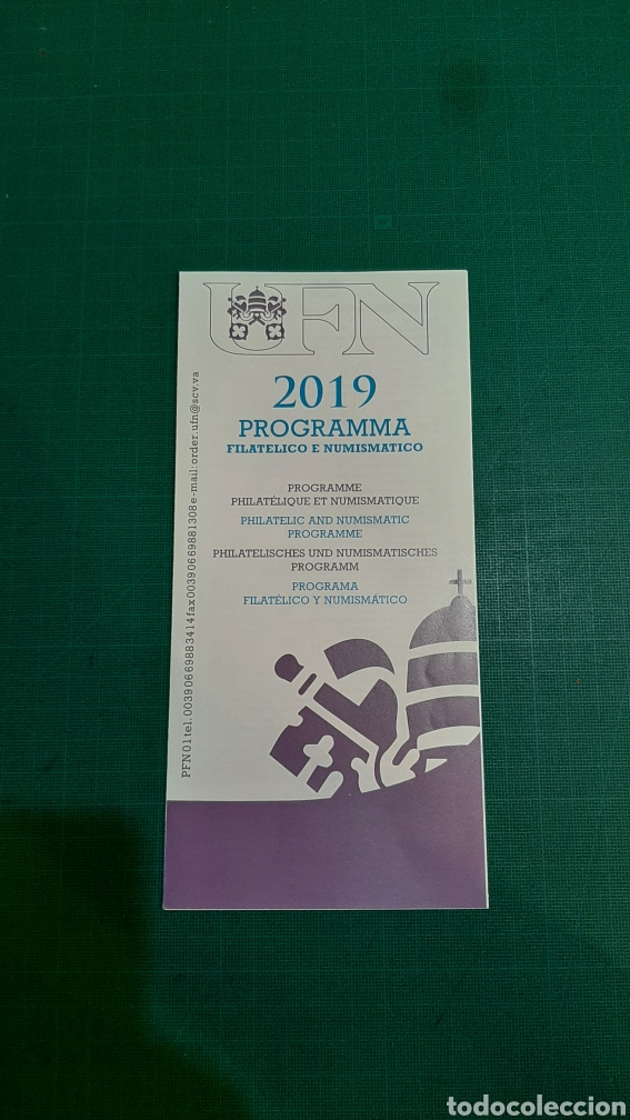 Material numism&aacute;tico: 2019 Vaticano programas emisiones FILATELIA y NUMISM&Aacute;TICA - Foto 1