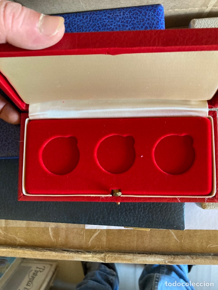 Material numism&aacute;tico: Lote de estuches para monedas - Foto 11