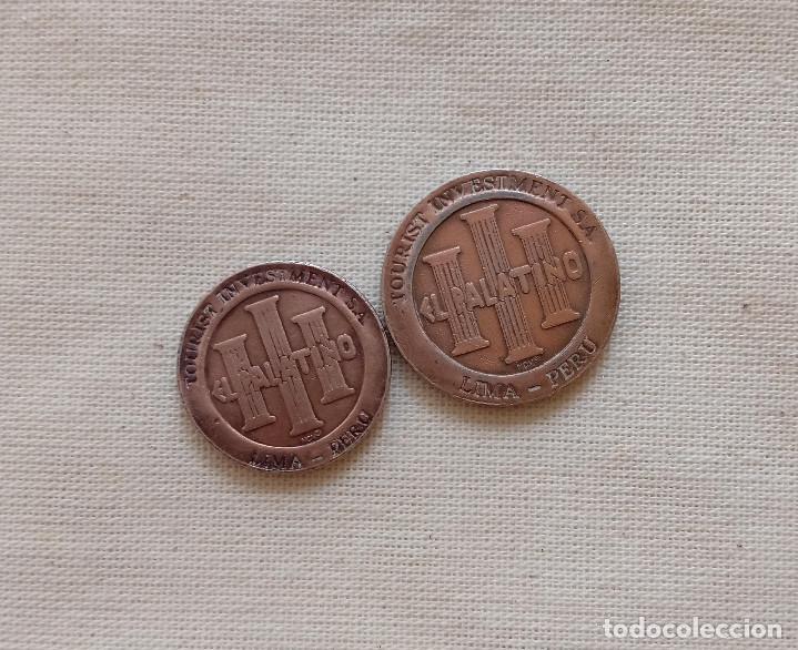 Material numism&aacute;tico: Peru Fichas El Palatino , Lima - Peru - Foto 1