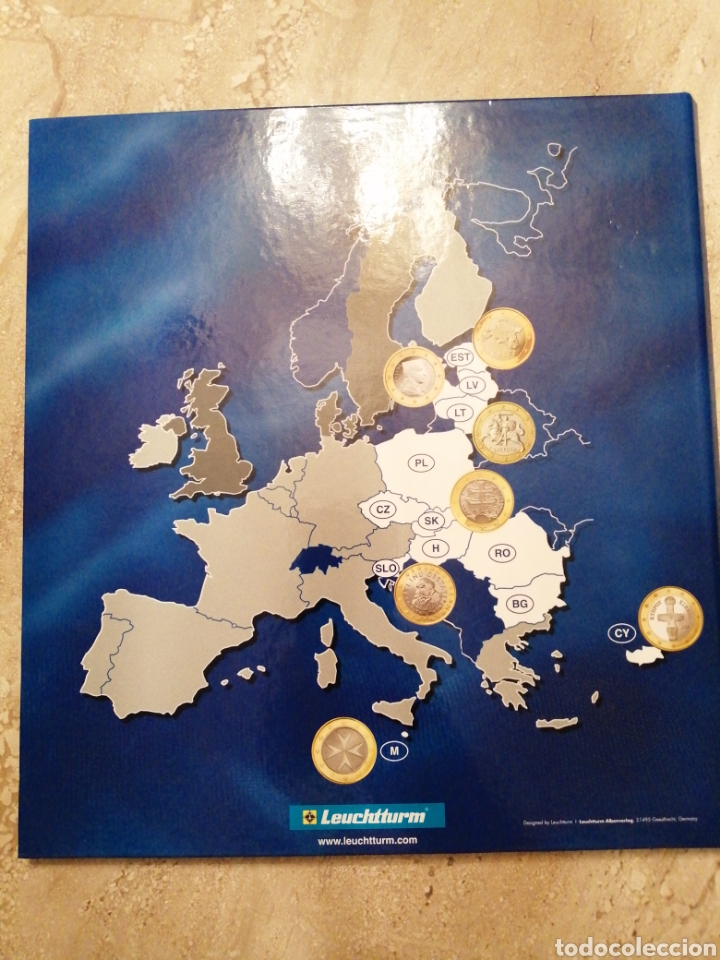 Material numismático: Álbum para euros II - Foto 5 - 271405488